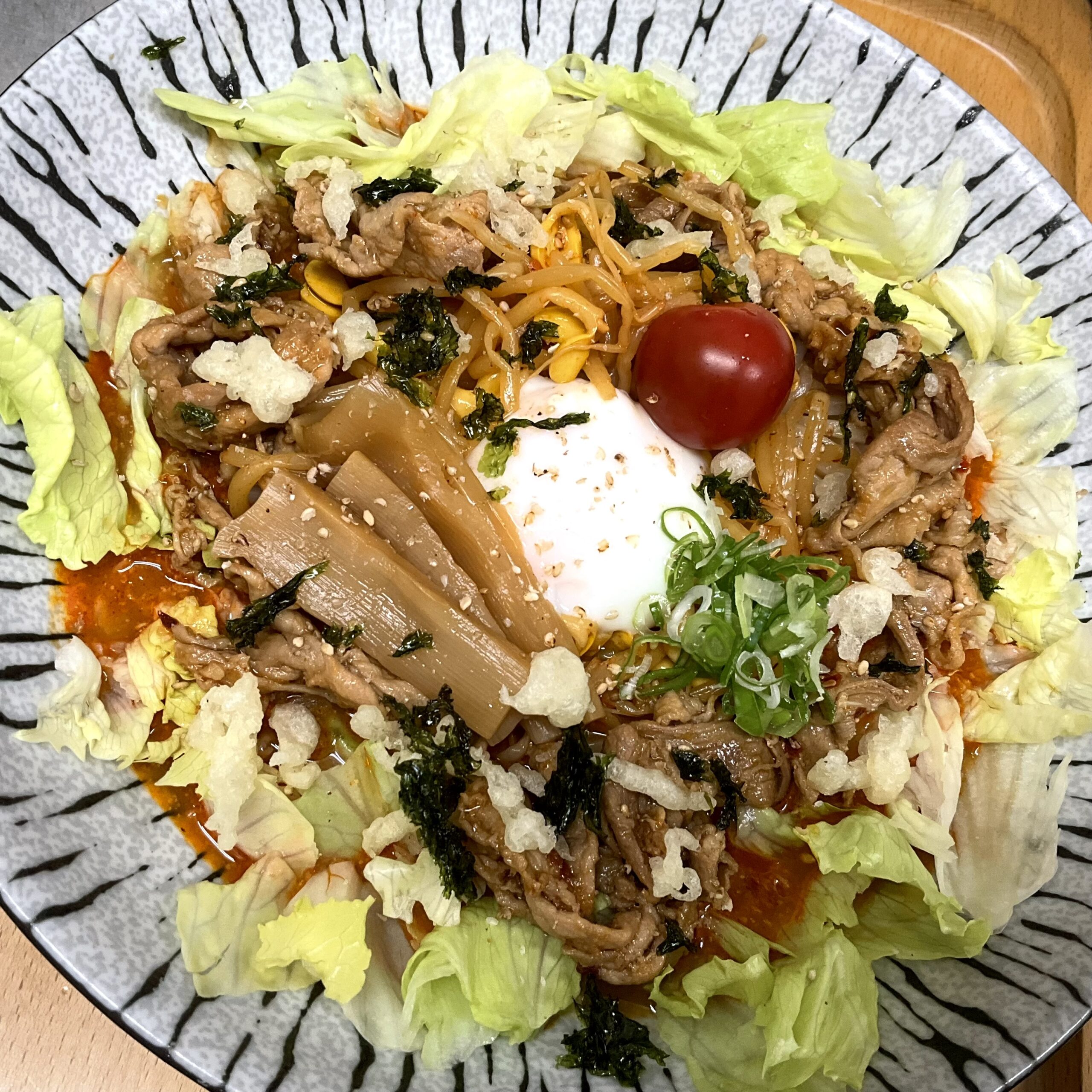 マーラー冷やしうどん（大辛）