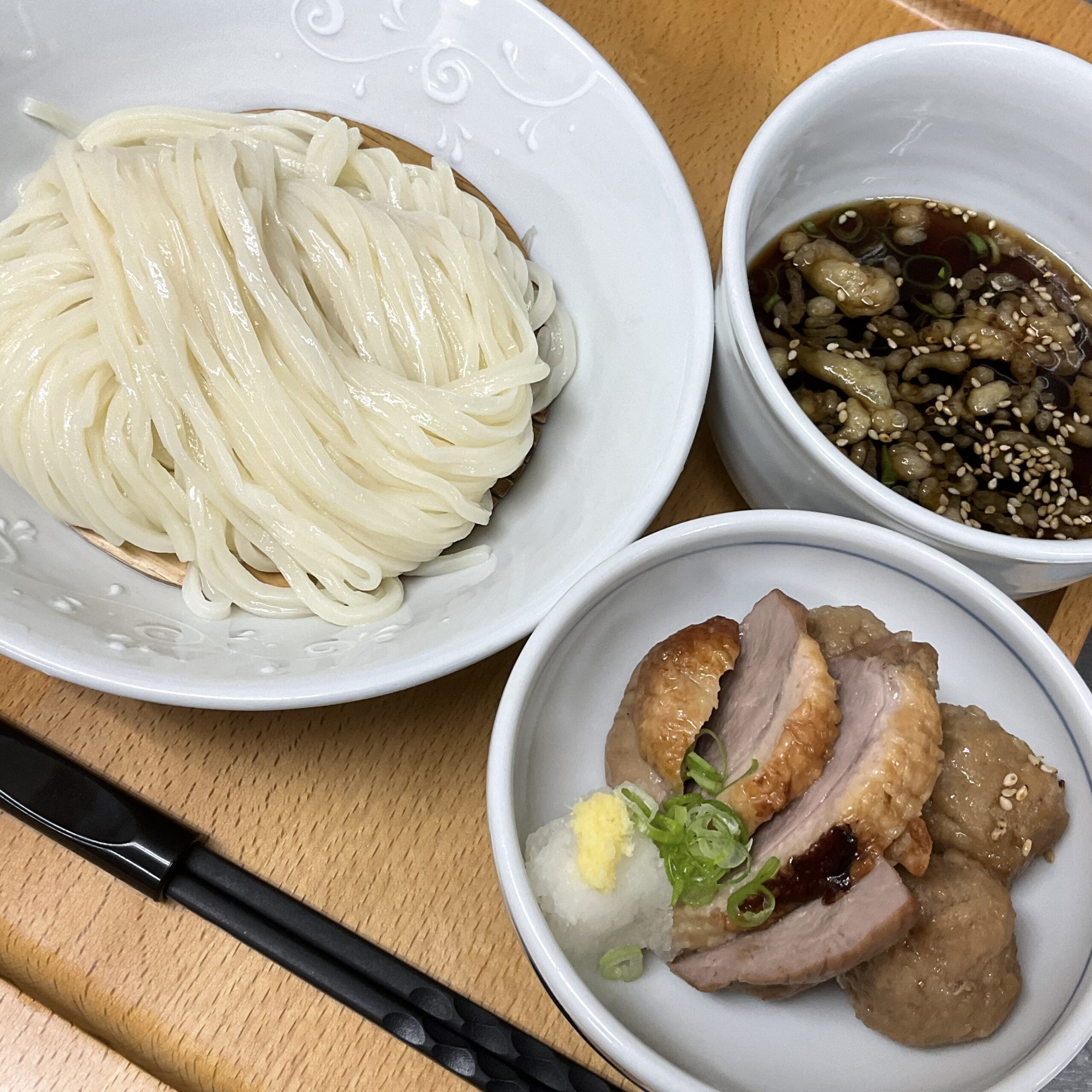 鴨つけざるうどん